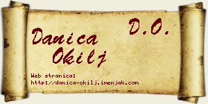 Danica Okilj vizit kartica